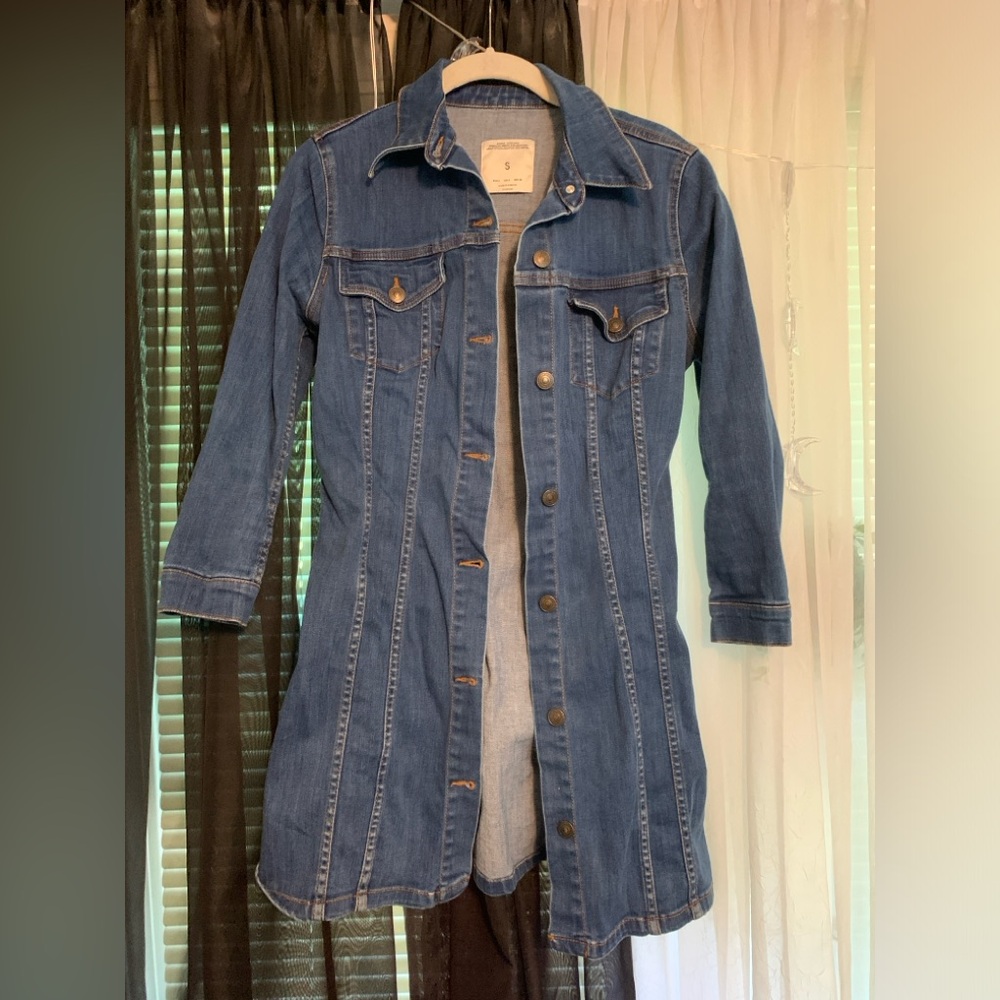 Blue Denim Zara Dress/Jacket